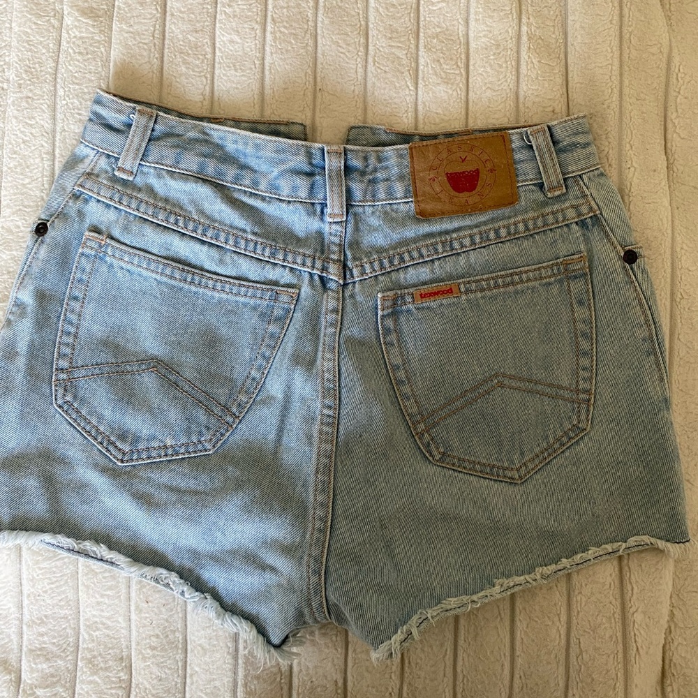 vintage texwood jean shorts